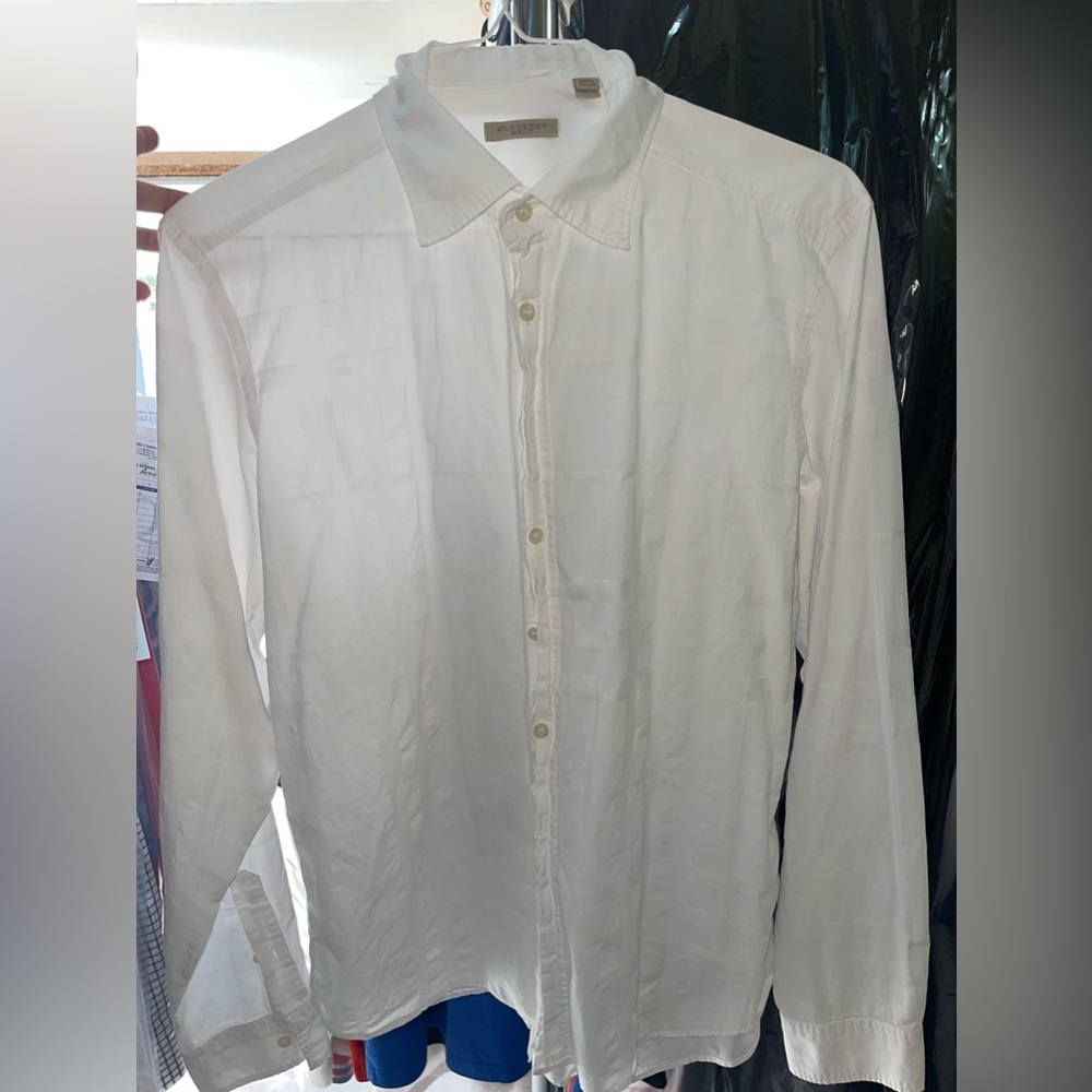 BURBERRY SHIRT WHITE SIZE XL